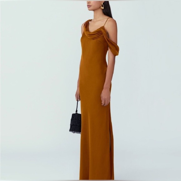 FAME and PARTNERS Francois Bronze Gown - Picture 6 of 13